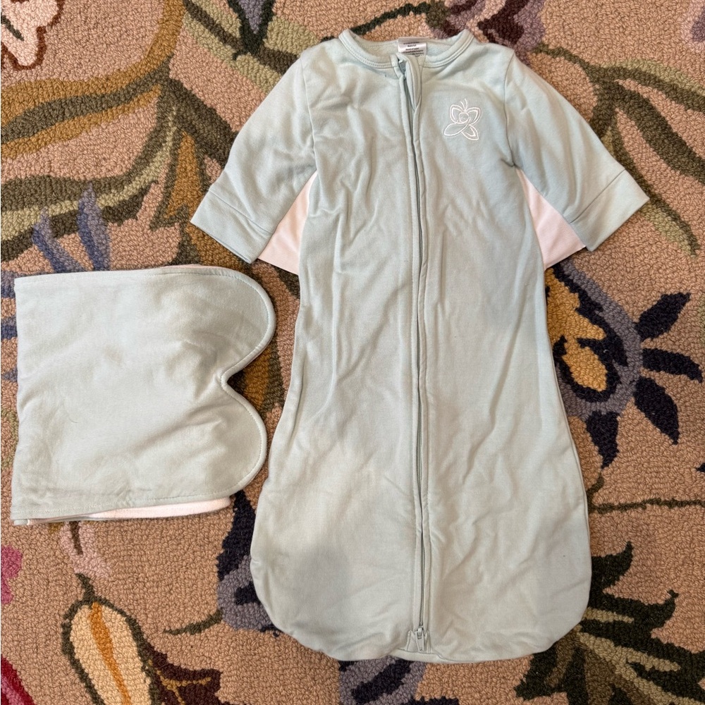 Butterfly Swaddle - Multi-Stage Sleep System (Sage)